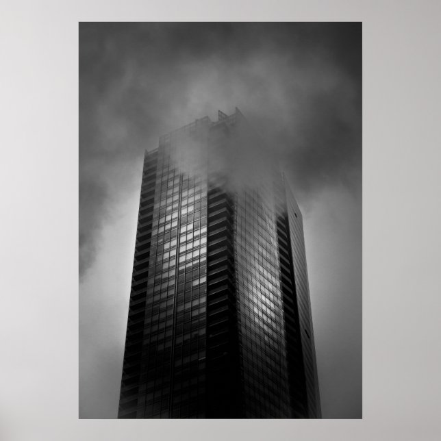 Póster Niebla en el centro de la ciudad No 24 (Frente)