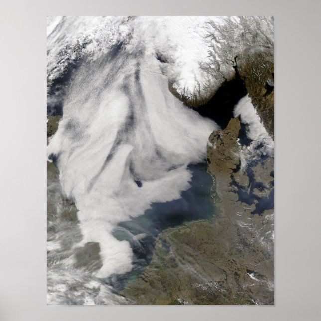 Póster Niebla en el Mar del Norte 2 (Frente)