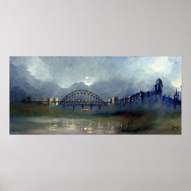 Póster Niebla En El Poster De Tyne (Frente)