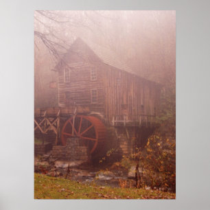 Póster Niebla matutina