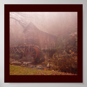 Póster Niebla matutina