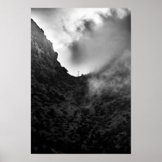 Póster Niebla matutina en Big Bend