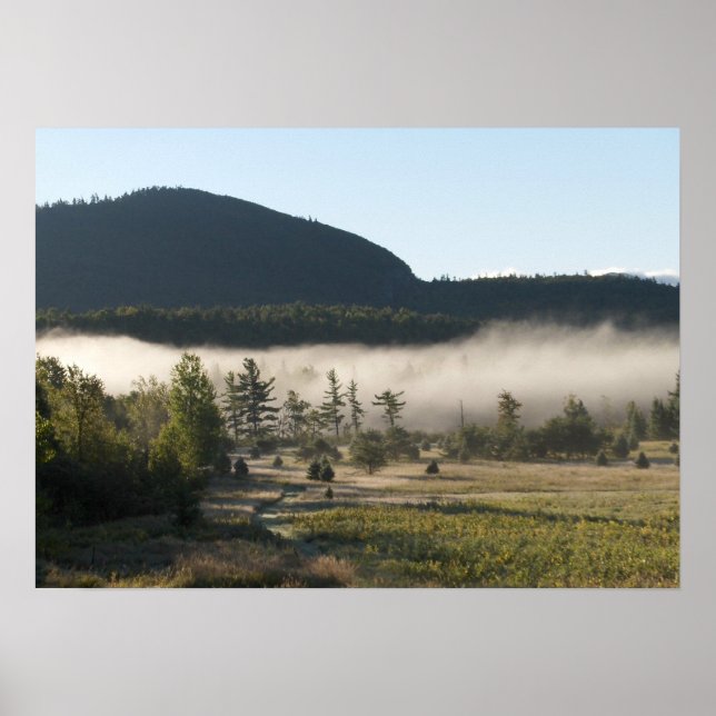 Póster Niebla matutina en los Adirondacks 5 (Frente)