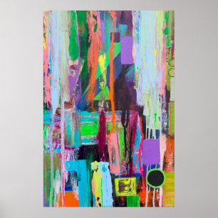 Póster Niebla púrpura 24 x 36 Poster