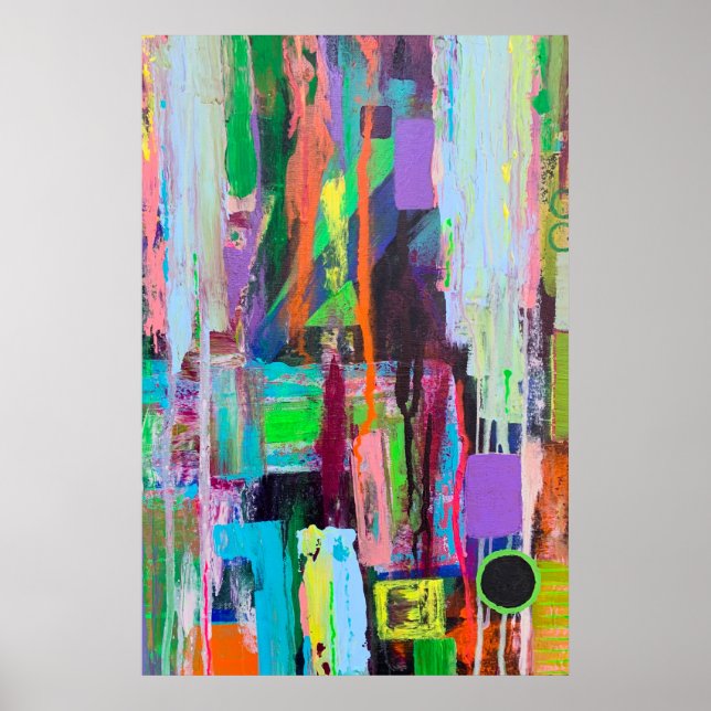 Póster Niebla púrpura 24 x 36 Poster (Frente)