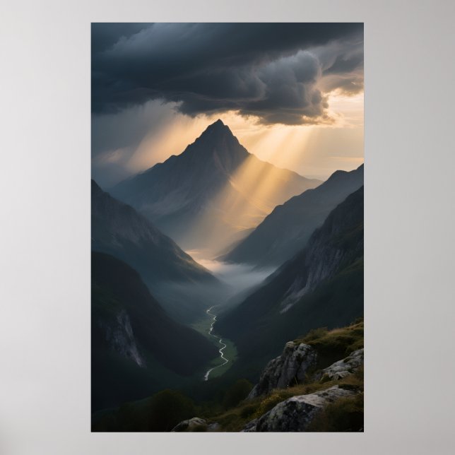 Póster Niebla susurrante (Frente)