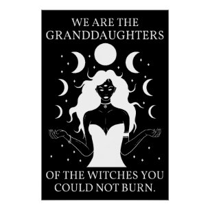 Póster Nietas de las Brujas que No Pudiste Quemar I