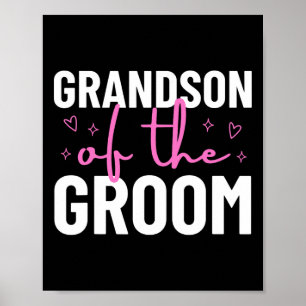 Póster Nieto De La Familia Fiesta Matrimonial Boda Groom