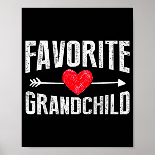 Póster Nietos Divertidos Silenciados Favoritos Granhild