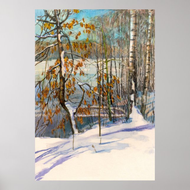 Póster Nieve caída (Frente)