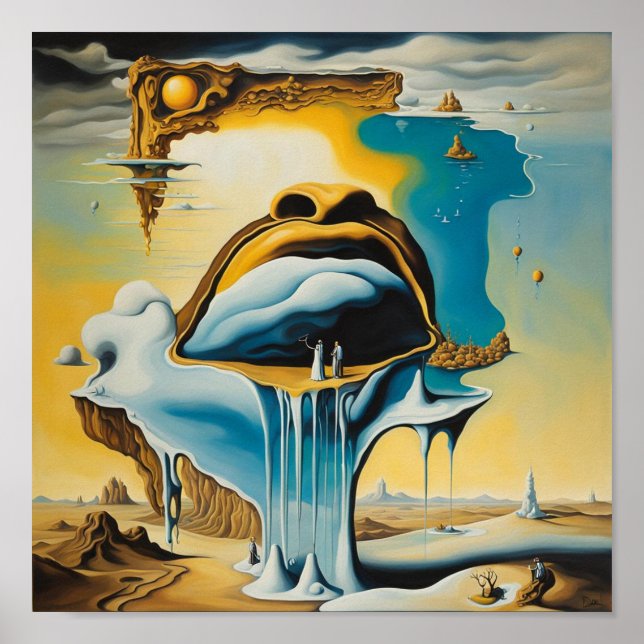 Póster Nieve cubierta (Frente)