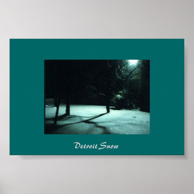 Póster Nieve de Detroit (Frente)
