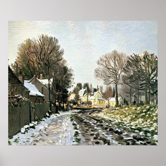 Póster Nieve en Argenteuil (1) (Frente)