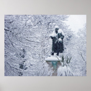 Póster Nieve en Cardiff