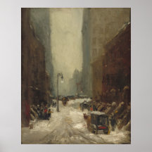 Nieve en Nueva York (invierno en Nueva York)