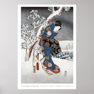 Póster Nieve Geisha Poster 2