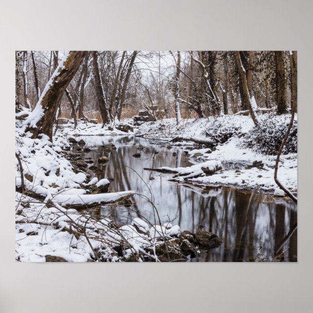 Póster Nieve Riverside (Frente)