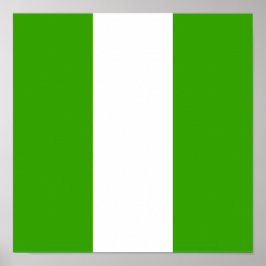 Póster Nigeria Bandera País natal de Nigeria, Nigeria y Á