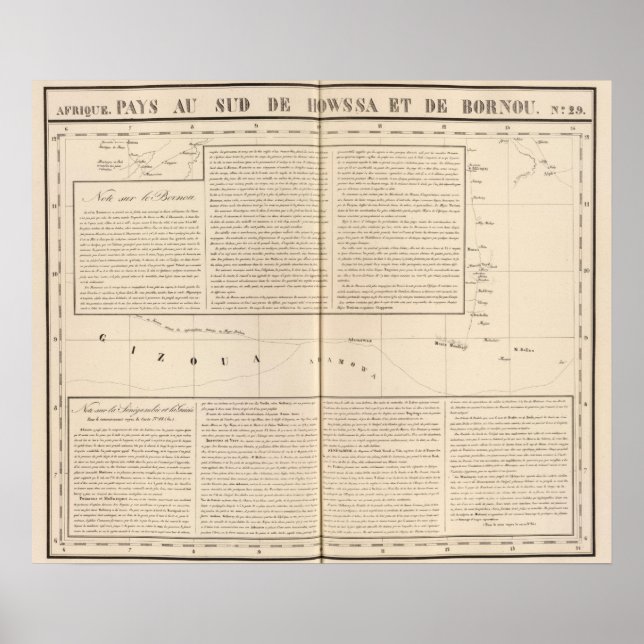 Póster Nigeria, Camerún (Frente)