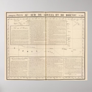 Póster Nigeria, el Camerún