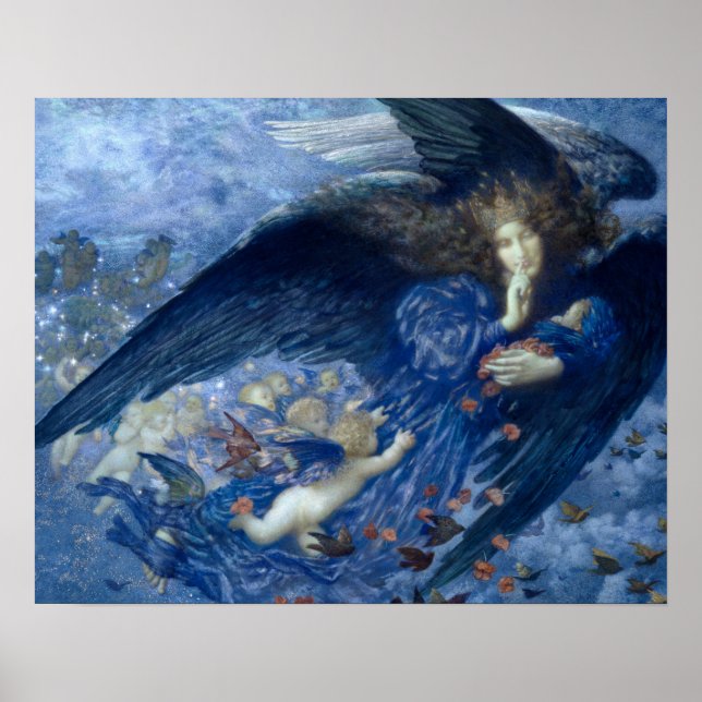 Póster Night and Her Stars (Frente)