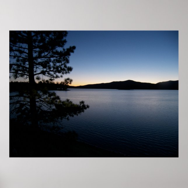 Póster Night at the lake (Frente)