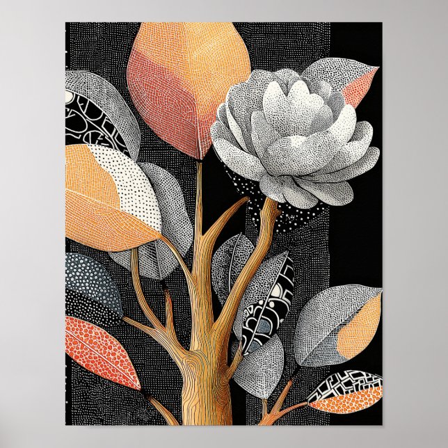 Póster Night Bloom #13 - Descarga Digital 4X5 (Frente)