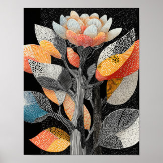 Póster Night Bloom #18 - Descarga Digital