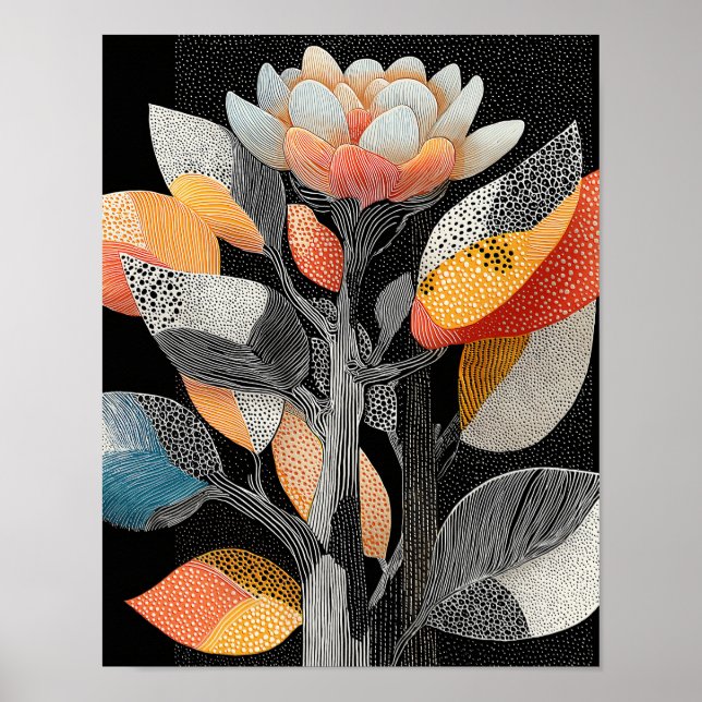 Póster Night Bloom #18 - Descarga Digital (Frente)