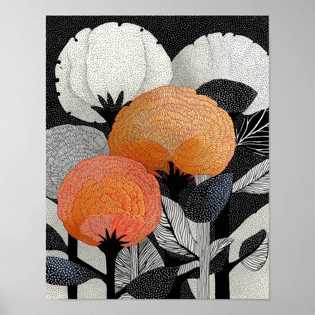 Póster Night Bloom #2 - Descarga Digital 4x5 (Frente)