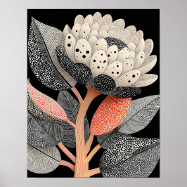 Póster Night Bloom #3 - Descarga Digital 4x5
