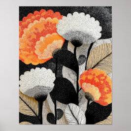 Póster Night Bloom #8 - Descarga Digital 4x5