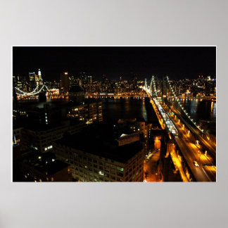 Póster Night Bridges