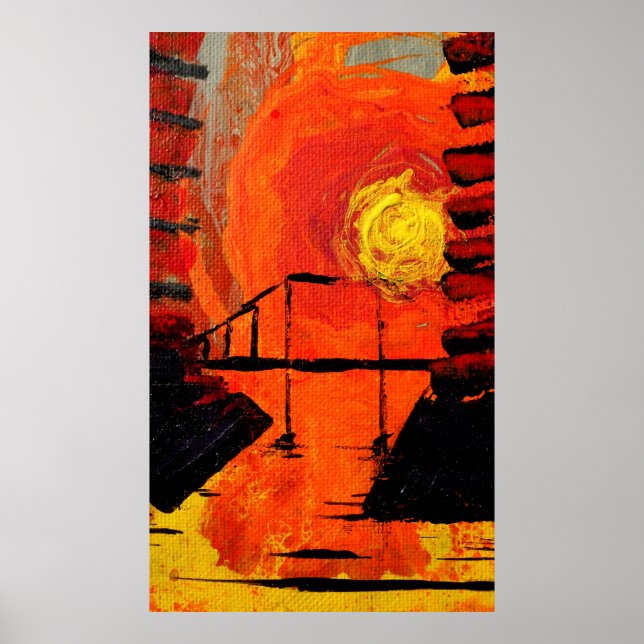 Póster Night Falls (Frente)