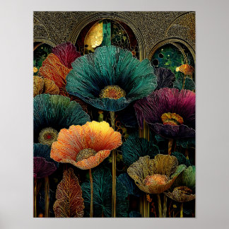 Póster Night Garden en Venus #10 = Descarga Digital 4x5