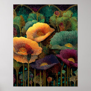 Póster Night Garden en Venus #9 - Descarga Digital 4x5
