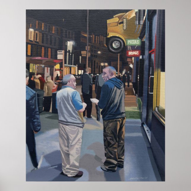 Póster Night Life (Frente)