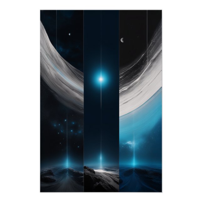 Póster Night Lights (Anverso)