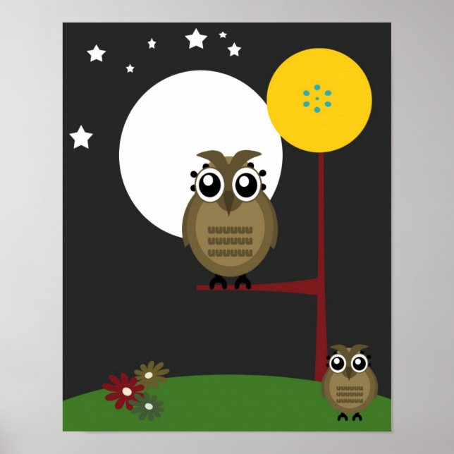 Póster Night Owl Poster (Frente)