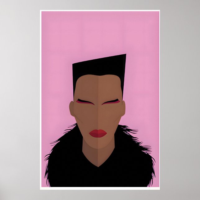 Póster Nightclubbin' Inspired Original Icon Design Print (Frente)