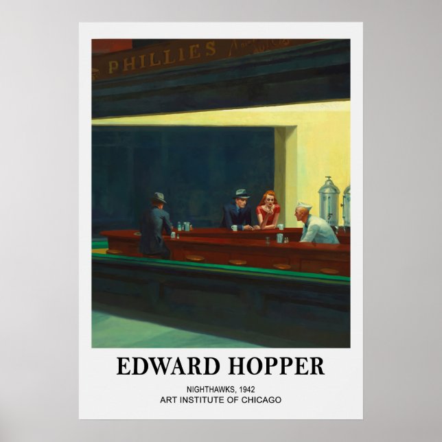Póster Nighthawks, 1942 (Frente)