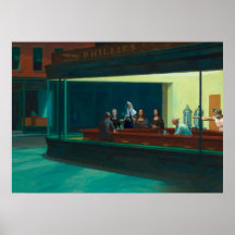 Nighthawks - Viajeros del tiempo - Edward Hopper