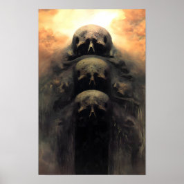 Póster Nightmare Worlds No. 1828