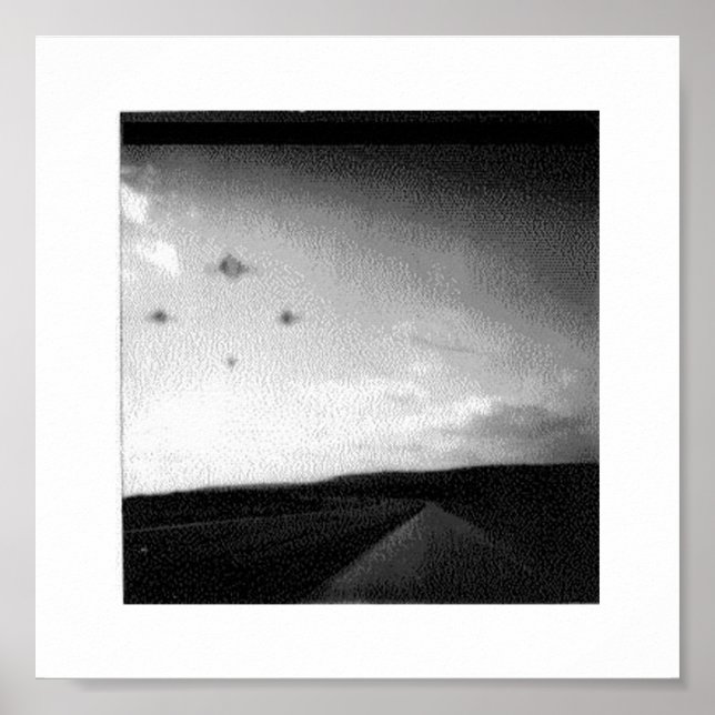 Póster Nighttime UFOs (Frente)