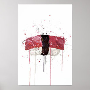 Póster Nigiri de Atún Sushi