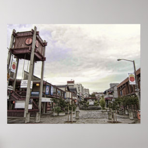 PÓSTER NIHON MACHI - JAPÓN - SAN FRANCISCO