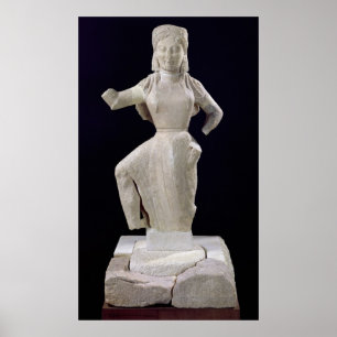 Póster Nike, de Delos, c.550 a.C.