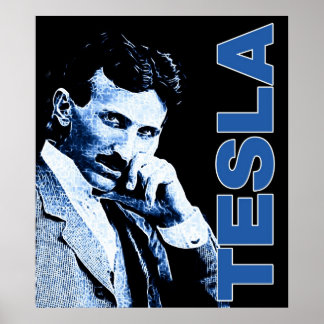 Póster Nikloa Tesla Poster