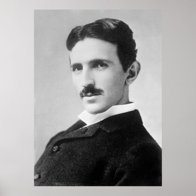 Póster Nikola Tesla (Frente)