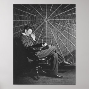 Póster Nikola Tesla